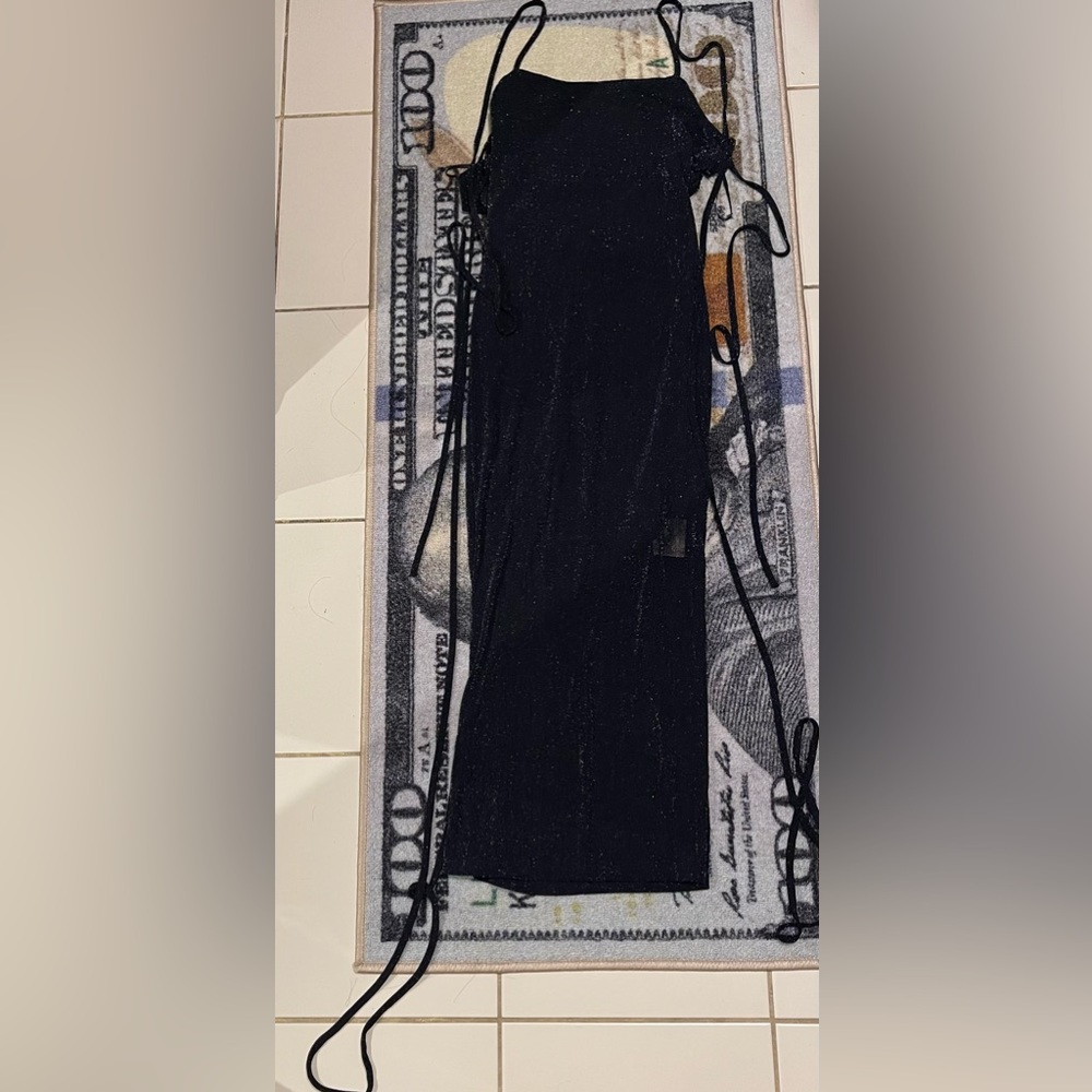 Black Cowl dress
